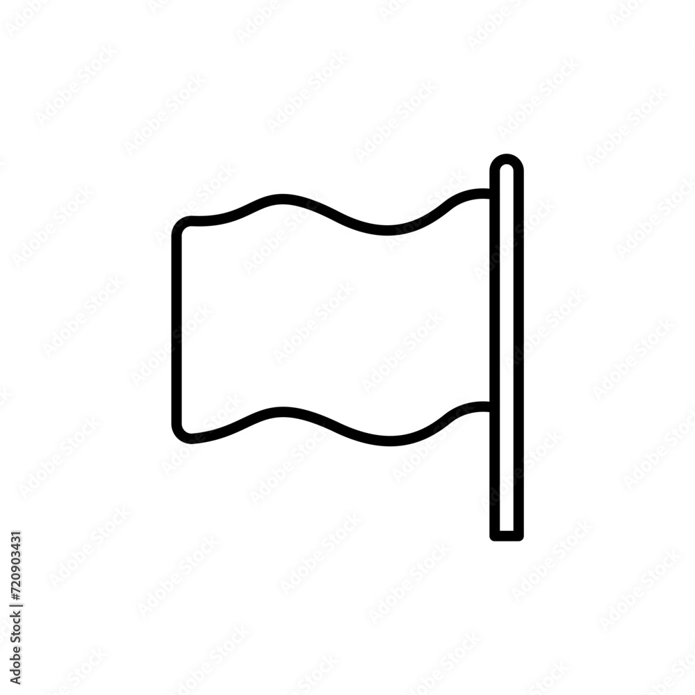 Flag outline icons, minimalist vector illustration ,simple transparent graphic element .Isolated on white background Flag outline icons, minimalist vector illustration ,simple transparent graphic element .Isolated on white background