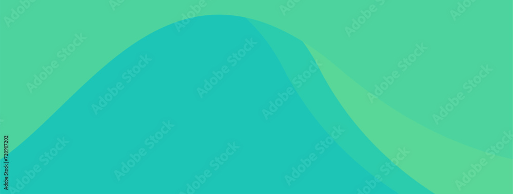 Fototapeta premium Minimalist mint green background.
