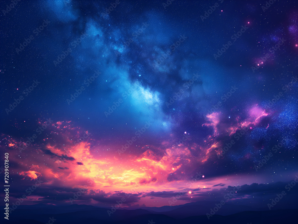 starry night sky starry night sky