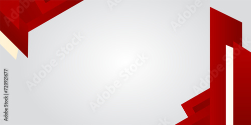 white grey with red abstract modern technology communication concept vector background design geometric shapes. use for poster, template on web, backgrop. 