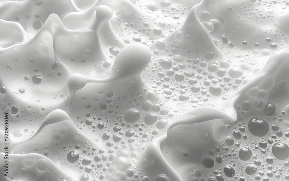 Foam bubble from soap or shampoo washing on top view.Skincare cleanser foam texture. Foam bubble from soap or shampoo washing on top view.Skincare cleanser foam texture.