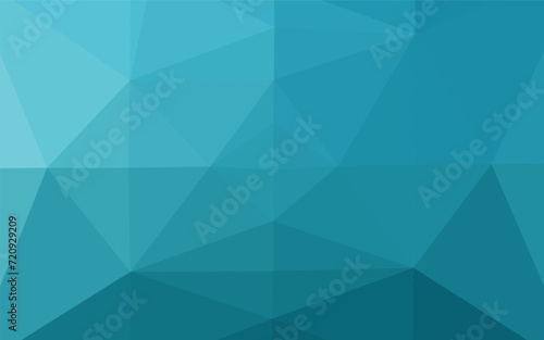 Light BLUE vector abstract polygonal cover. Colorful illustration in abstract style with gradient. Triangular pattern for your business design.