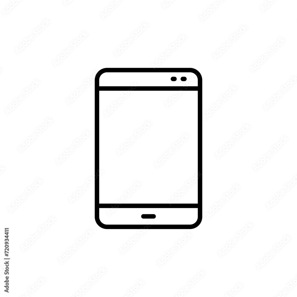 Smartphone outline icons, minimalist vector illustration ,simple transparent graphic element .Isolated on white background Smartphone outline icons, minimalist vector illustration ,simple transparent graphic element .Isolated on white background
