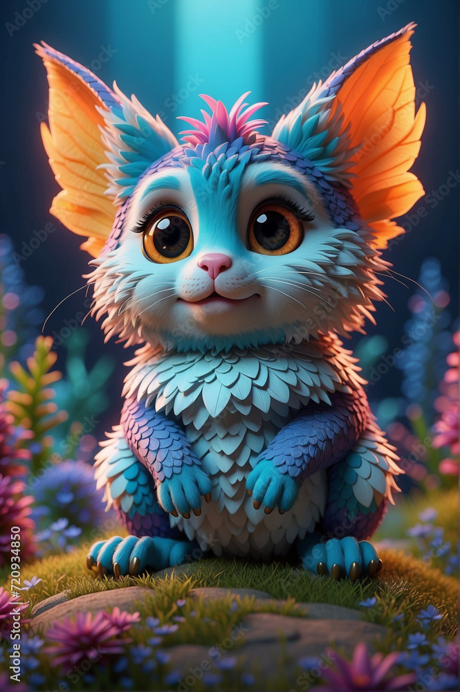 Big eared mythical animal Big eared mythical animal