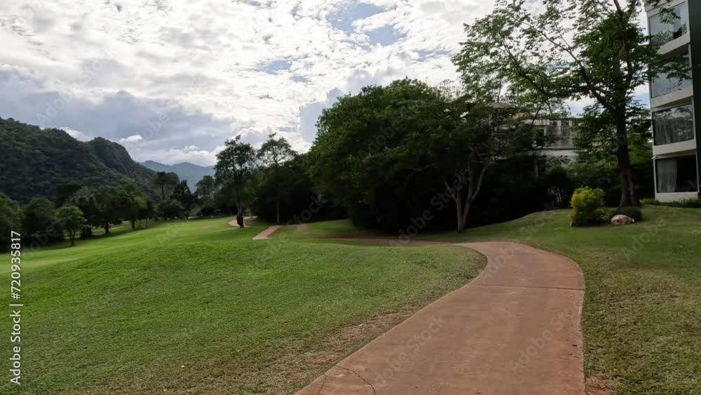 Serene Park Pathway Journey Serene Park Pathway Journey