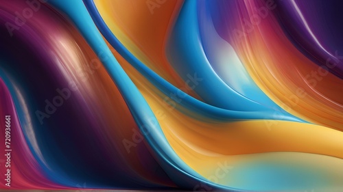                                                                                                                Abstract colorful liquid color gradient  design background  realistic texture. Generative AI