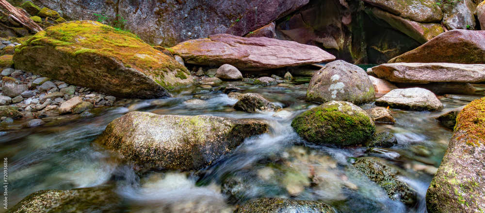 River in Canadian Nature Landscape. Squamish River in Canadian Nature Landscape. Squamish