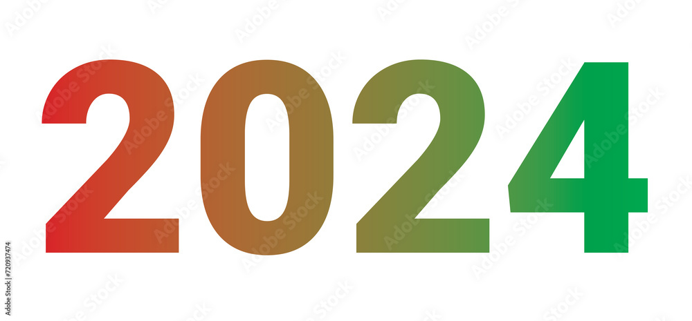 the number two thousand and twenty four with harmonious color gradations which refers to aesthetic and harmonious color combinations based on geometri
the number two thousand and twenty four with harmonious color gradations which refers to aesthetic and harmonious color combinations based on geometri