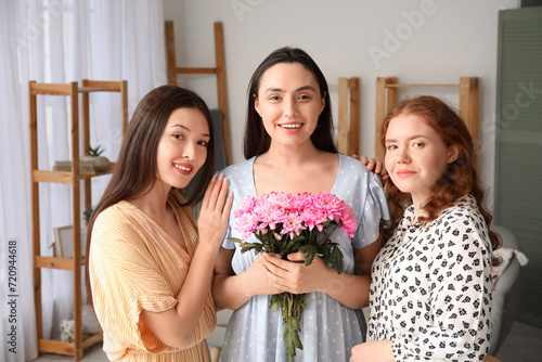 Beautiful young women with ...