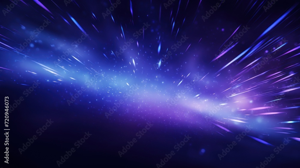 abstract background with rays of light and sparks. illustration. Generative AI