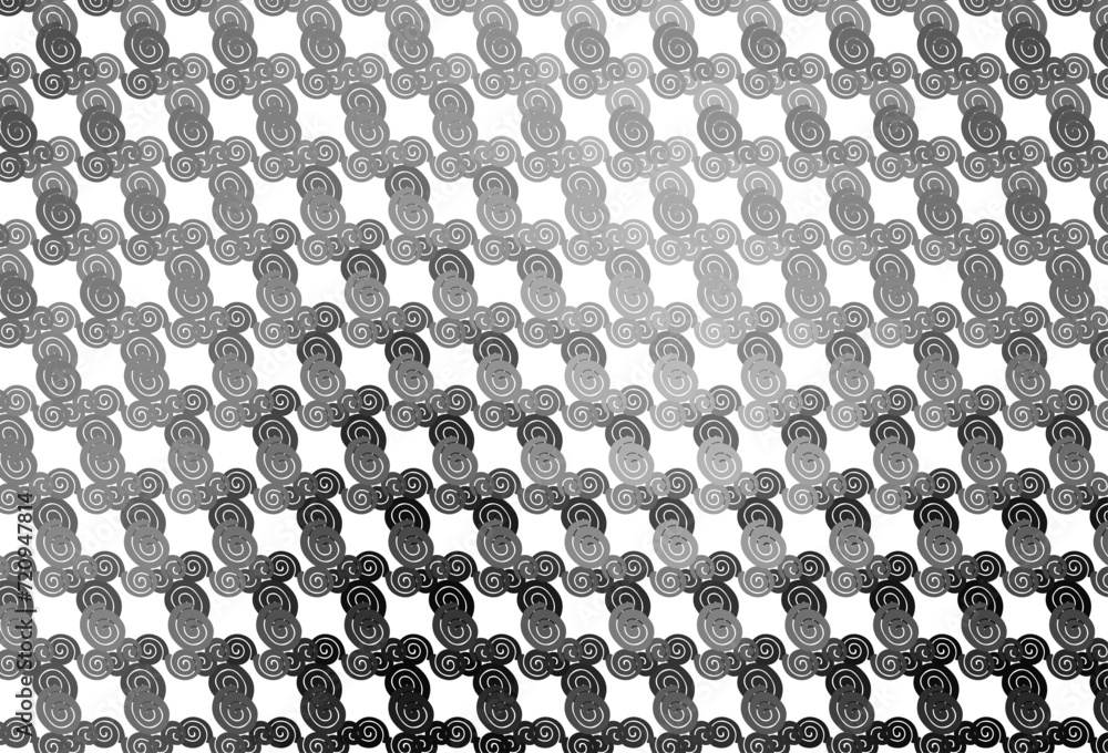 Light Silver, Gray vector pattern with bubble shapes. Light Silver, Gray vector pattern with bubble shapes.