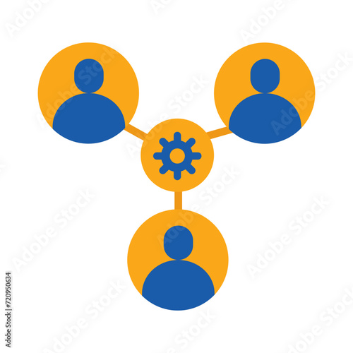 people team icons business