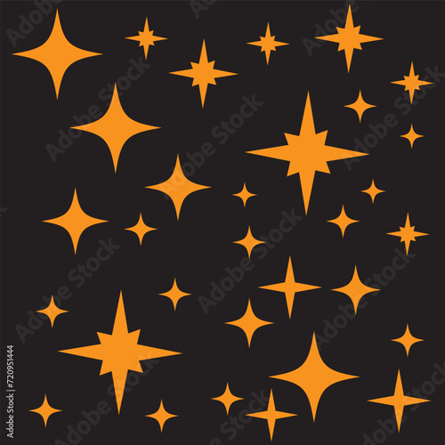 Sparkle star icons. Shine icons. Stars sparkles vector. Sparkle icons set. Shine symbol illustration. star sign collection.