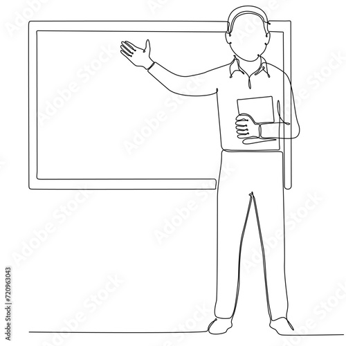continuous line drawing students hands Leave a comment with your teacher