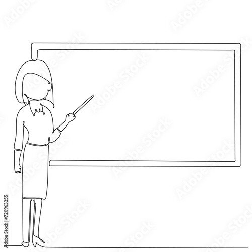 continuous line drawing students hands Leave a comment with your teacher