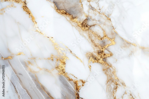 a natural white, gold, and gray marble texture pattern, luxurious background or tile.