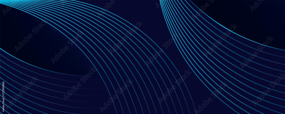 Blue abstract background with blue glowing geometric lines. Blue abstract background with blue glowing geometric lines.