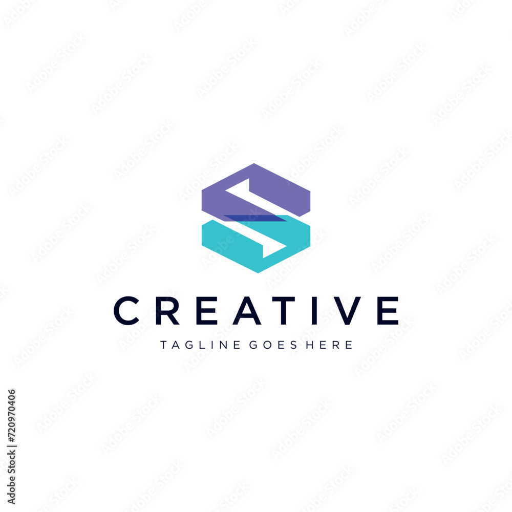 Letter S Logo Design vector template Media Corporate Linear Outline style. Colorful Logotype concept symbol icon art Letter S Logo Design vector template Media Corporate Linear Outline style. Colorful Logotype concept symbol icon art