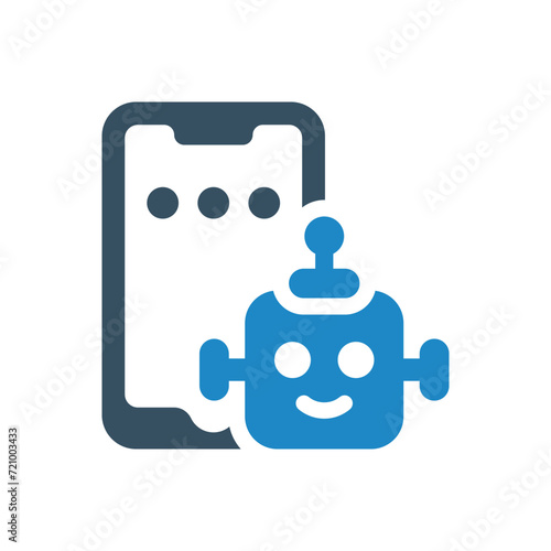 mobile phone icon vector illustration