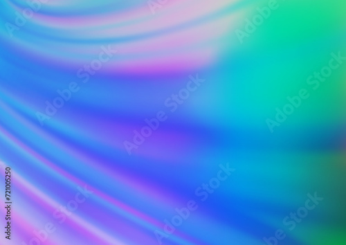 Light Multicolor, Rainbow vector blurred shine abstract pattern. Colorful illustration in blurry style with gradient. Brand new style for your business design.
