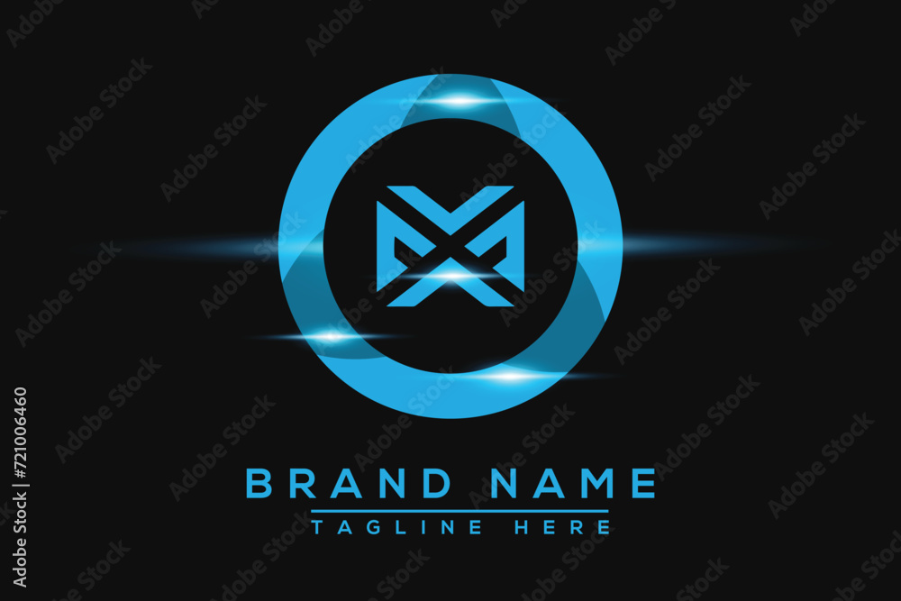 MX Blue logo Design. Vector logo design for business. MX Blue logo Design. Vector logo design for business.