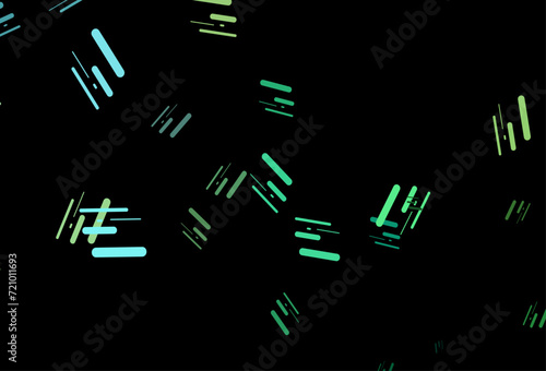 Dark blue, yellow vector pattern with narrow lines.