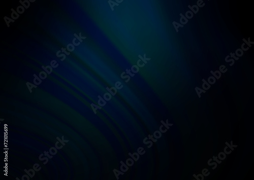 Dark Black vector blur pattern. Creative illustration in halftone style with gradient. A completely new template for your design.