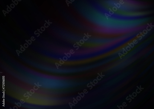 Dark BLUE vector modern bokeh pattern. Colorful abstract illustration with gradient. Brand new design for your business.