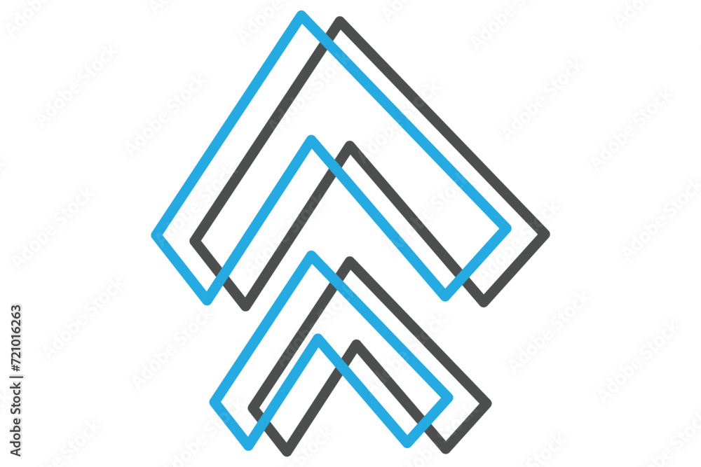 Arrow Highlight Note Sticker Design Arrow Highlight Note Sticker Design