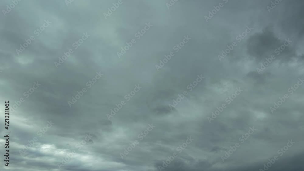 Timelapse of an overcast sky with stormy clouds Timelapse of an overcast sky with stormy clouds