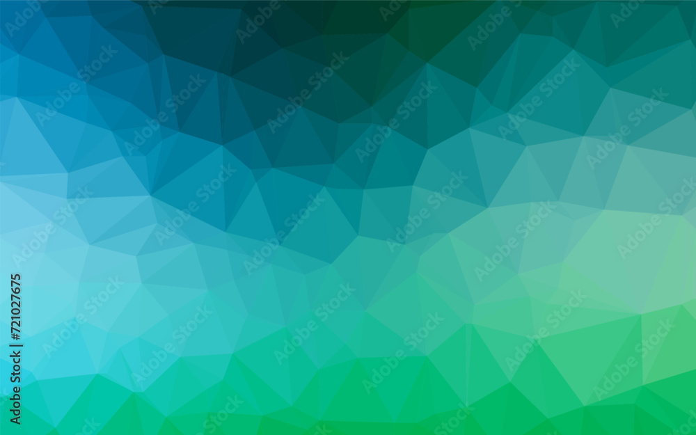 Light Blue, Green vector abstract mosaic pattern. Creative illustration in halftone style with gradient. The best triangular design for your business. Light Blue, Green vector abstract mosaic pattern. Creative illustration in halftone style with gradient. The best triangular design for your business.