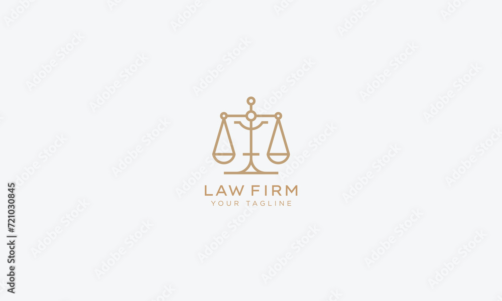 Attorney and lawyers logo design vector template Attorney and lawyers logo design vector template
