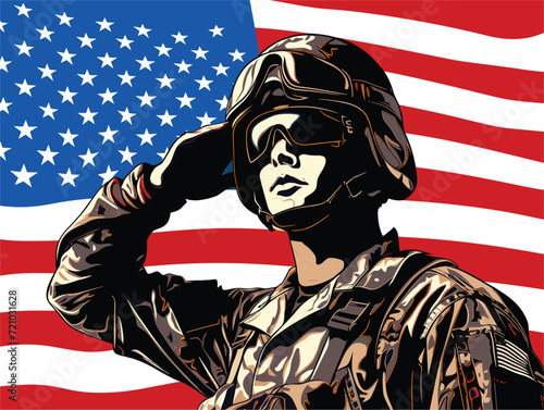 army soldier salute