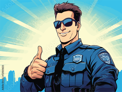 policeman in uniform