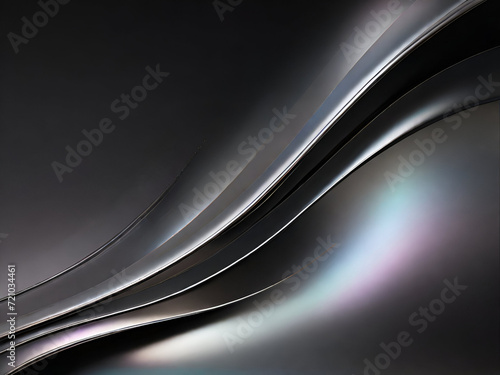 Beautiful glowing black and silver abstract background jpg