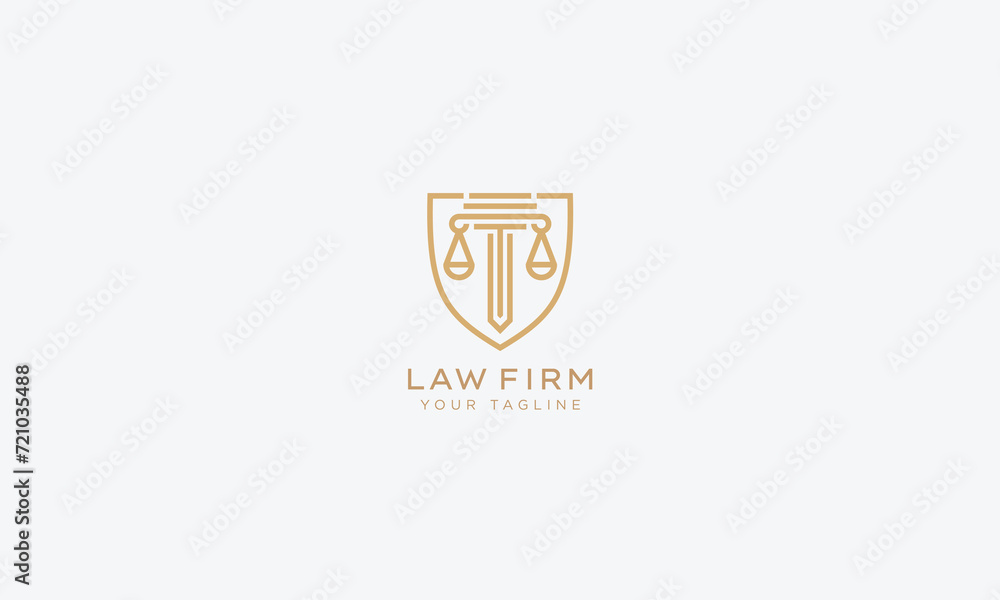 Attorney and lawyers logo design vector template Attorney and lawyers logo design vector template