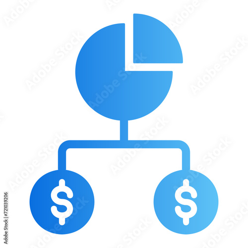 profit gradient icon