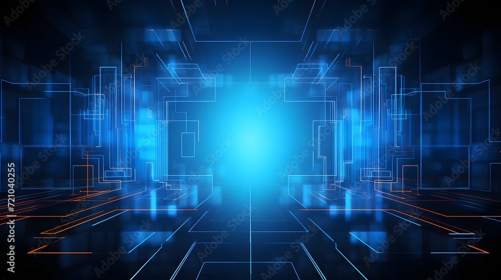 Abstract technology background Hi-tech communication concept futuristic digital innovation background vector illustration Abstract technology background Hi-tech communication concept futuristic digital innovation background vector illustration