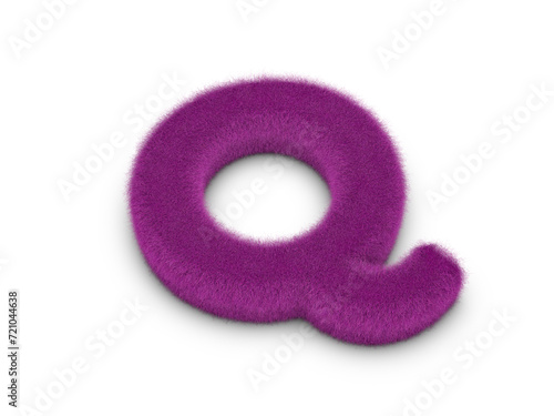 Fur letter Q