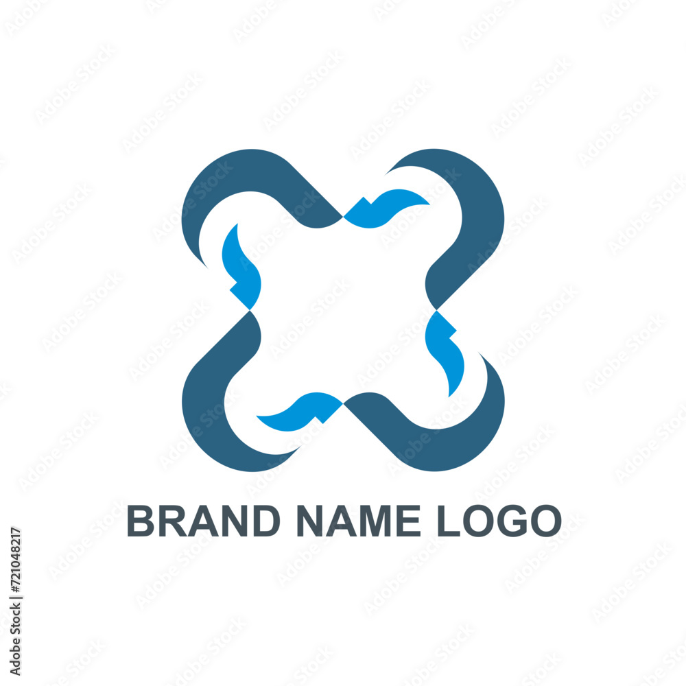 Star X modern vector business logo Star X modern vector business logo