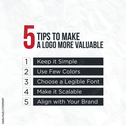5 tips to make a logo more valuable
