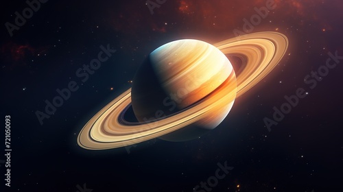 Saturn Planet in Space. Celestial, Cosmic, Solar System, Astronomy, Universe, Galactic, Planetary
