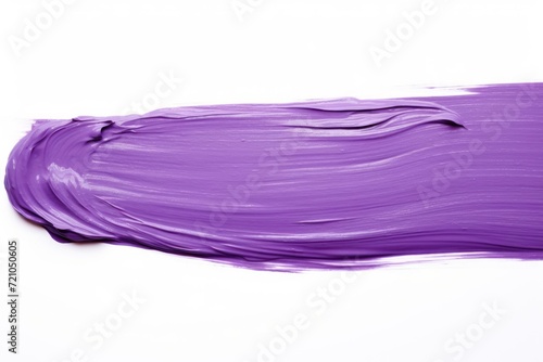Purple Oil Paint Texture on White Background AI Generated