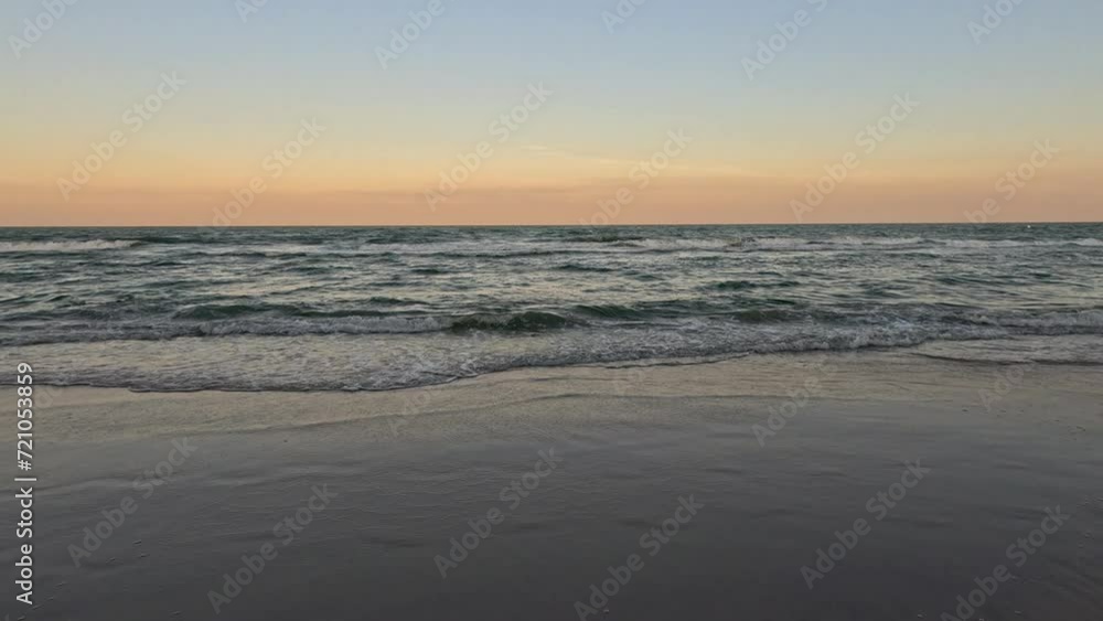 Sunset at a Serene Beach Sunset at a Serene Beach