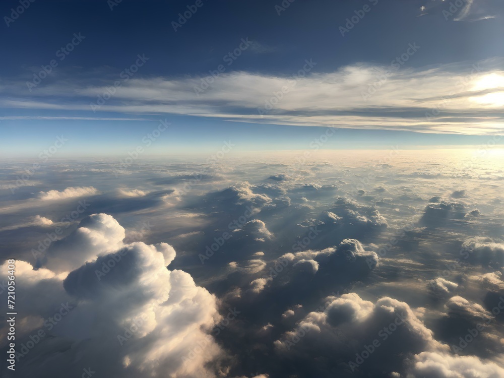 custom made wallpaper toronto digitalclouds in the sky, Generative AI