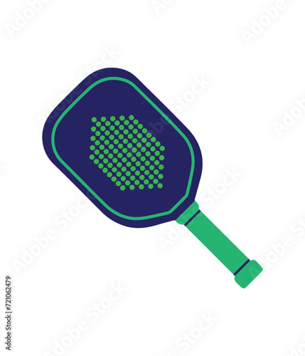 Pickleball Paddle Vector Design. You can use it as club logo, banner design etc.