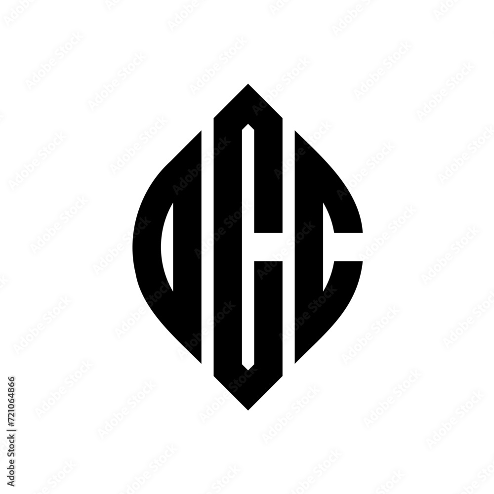 OCC circle letter logo design with circle and ellipse shape. OCC ellipse letters with typographic style. The three initials form a circle logo. OCC circle emblem abstract monogram letter mark vector. OCC circle letter logo design with circle and ellipse shape. OCC ellipse letters with typographic style. The three initials form a circle logo. OCC circle emblem abstract monogram letter mark vector.