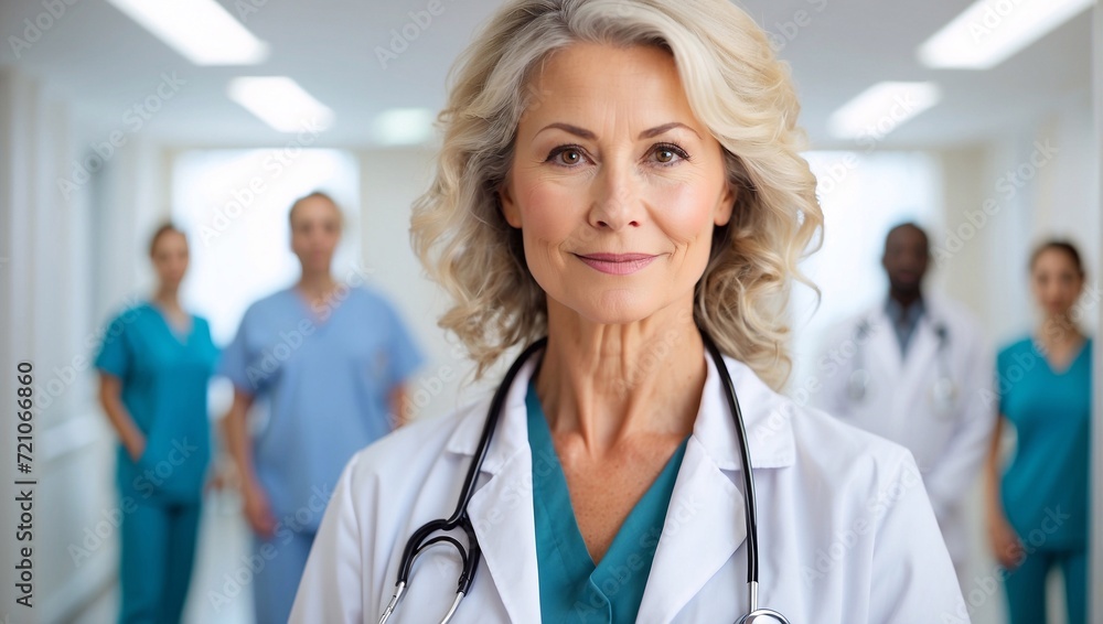 portrait of a female doctor portrait of a female doctor