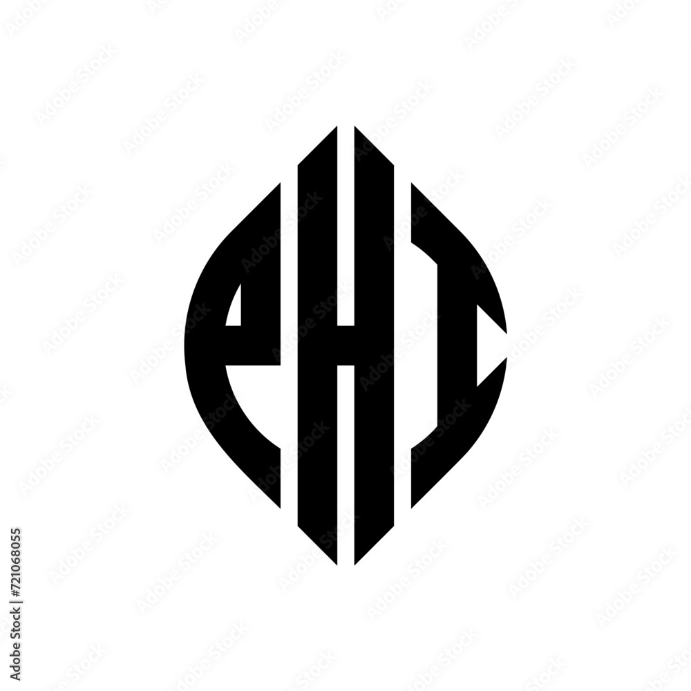 PHI circle letter logo design with circle and ellipse shape. PHI ellipse letters with typographic style. The three initials form a circle logo. PHI circle emblem abstract monogram letter mark vector. PHI circle letter logo design with circle and ellipse shape. PHI ellipse letters with typographic style. The three initials form a circle logo. PHI circle emblem abstract monogram letter mark vector.