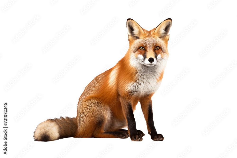 red fox vulpes generative ai
